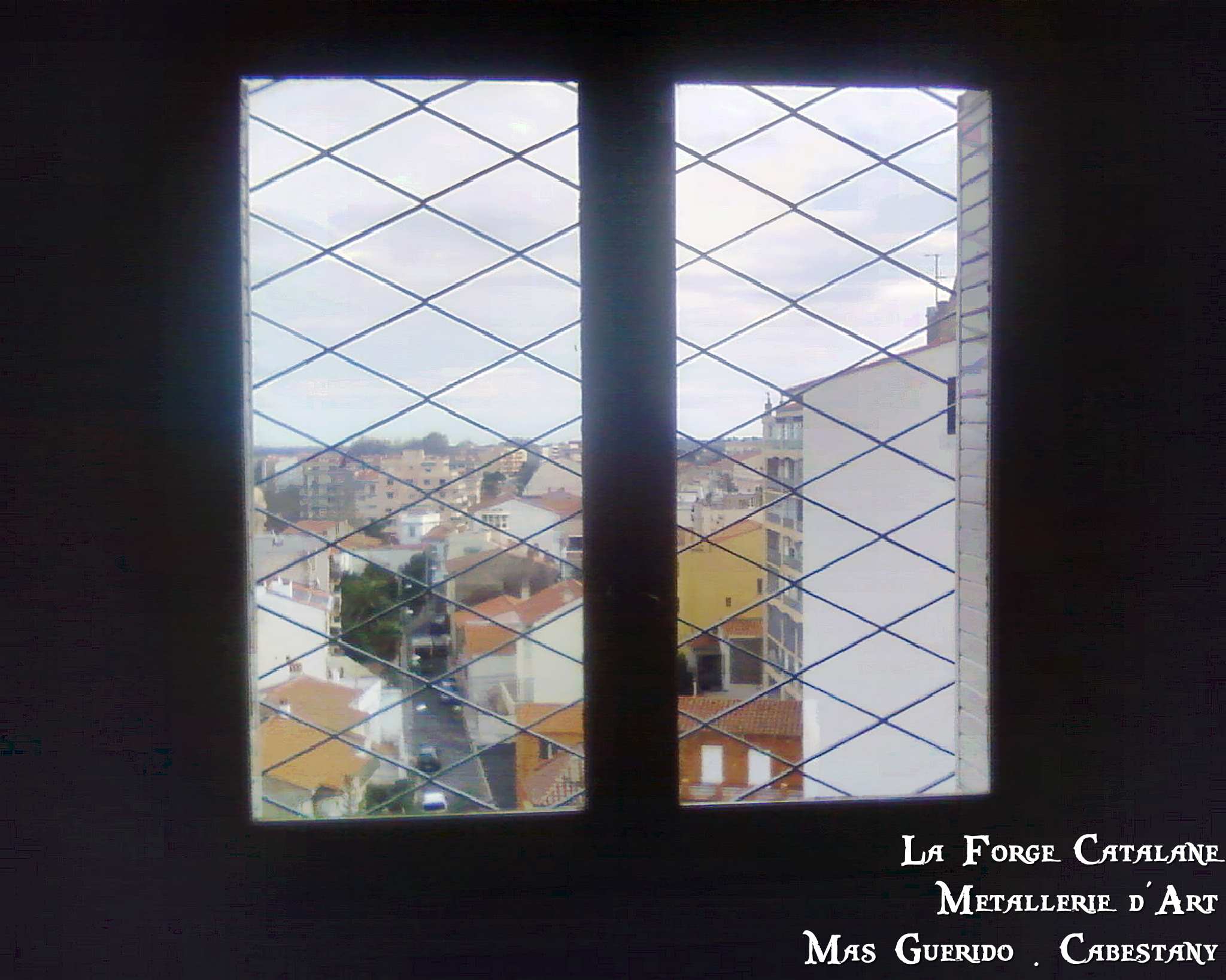 Grille protection barreaudage oblique fer for catalane .jpg